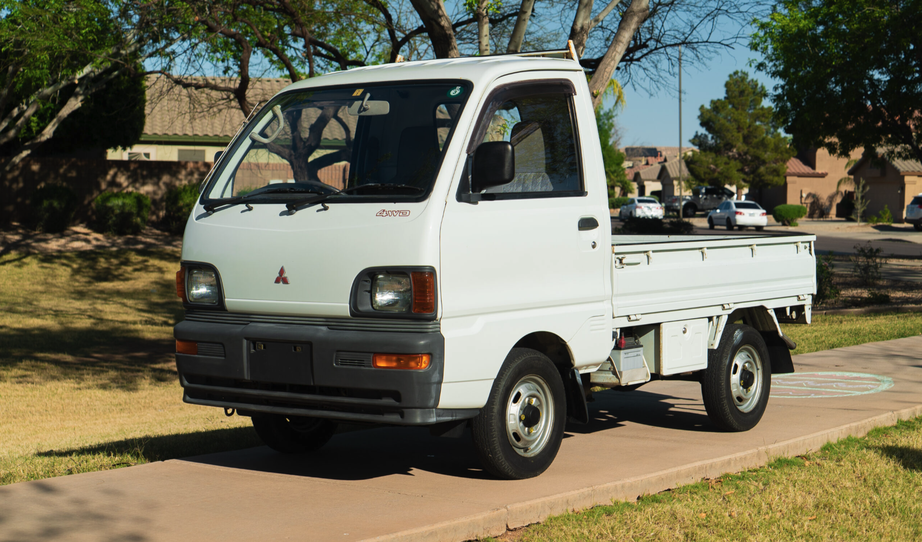 Mitsubishi mini cab.